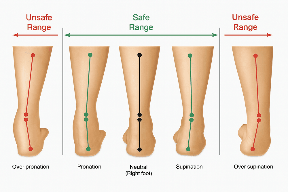 Understanding pronation and supination to choose the right cushioning